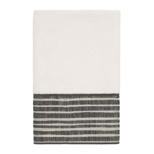 Avanti Linens - 3pc Towel Set, Soft & Absorbent Cotton Towels (Weston Collection, White) - color: White, size: 3 Pack Towels