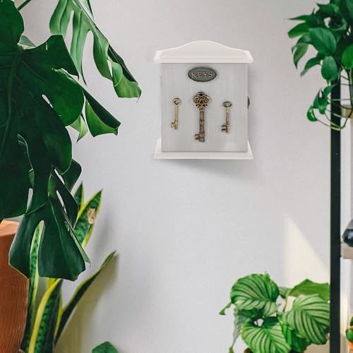 Cabilock Wall Mounted Key Hooks - Rustic Decorative Key Rack for Home, Office, Entryway, Hallway, Bedroom, Living Room - size: key