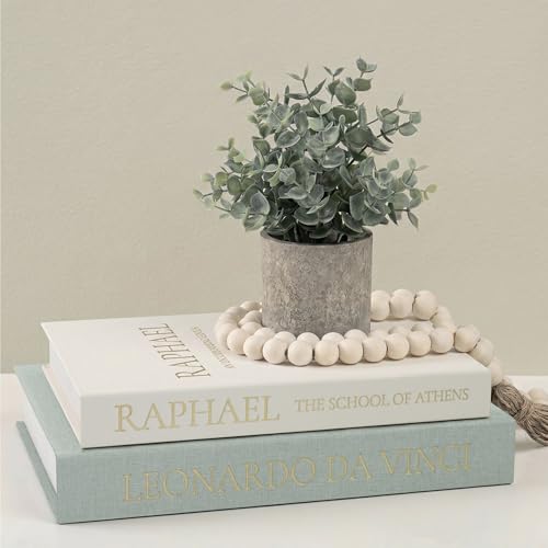 Upgraded Decorative Books for Home Decor - Coffee Table Faux Books for Decoration, Linen Fake Book Storage Box for Entryway, Bookshelf, Modern, Boho, Farmhouse & Neutral Aesthetic Decor, Set of 2 - color: Beige-Gray
