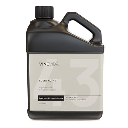 VINEVIDA [128 Fl Oz] Honeysuckle & Jasmine Fragrance Oil for Cold Air Diffusers, Essential Oils for Diffuser Oil Refill & Air Freshener Room Spray - size: 128 Fl Oz (Pack of 1)