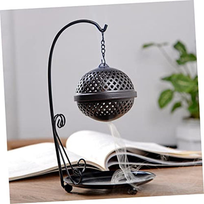 VALICLUD Backflow Incense Burner Holder Aromatherapy Ornament for Home Decor Meditation and Relaxation Creates Calming Waterfall Effect Easy to Use and Purify Air