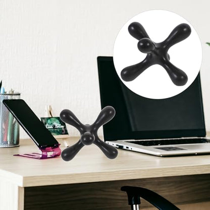 Lurrose Wear-Resistant Abstract Sculpture Craft Decor Modern Minimalist Geometric Figurine for Home Office Living Elegant Sturdy Decorative Accent for Table and Shelf Display