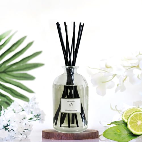 PRISTINE Himalayan Tea/Westin Hotel Inspired Scent Reed Diffuser for Home | Fresh Bergamot/White Tea Room Fragrance Reed Diffusers, Oil & Room Diffusers with Reed | Home Fragrance Scent Diffuser - size: 16.9 oz