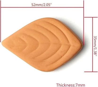 2Pcs Brown Sugar Keeper Saver for Keeping Moist Fresh Reusable Leaf Clay Keep Conditioning Humidity Kitchen Gadgets Storage Containers Sets Food Containers（52 * 35mm）