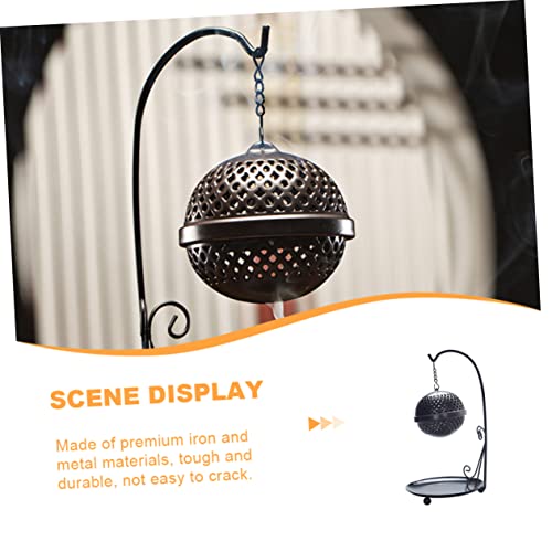 VALICLUD Backflow Incense Burner Holder Aromatherapy Ornament for Home Decor Meditation and Relaxation Creates Calming Waterfall Effect Easy to Use and Purify Air
