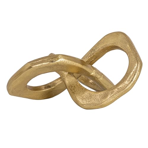Bloomingville Gold Abstract Metal Figurine - color: Gold