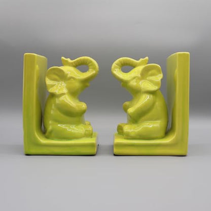 Ceramic Bookends, Set of Book Holders, Library Decoration