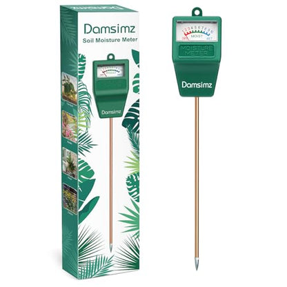 Soil Moisture Meter for Plants, Plant Water Meter, Soil Tester | Plant Moisture Meter for Houseplants, Prevent Over & Underwatering, No Battery Needed, Hydrometer for Indoor & Outdoor Plants