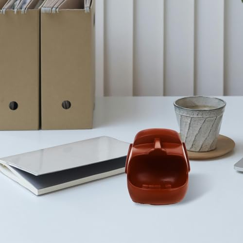 Toddmomy Moai Statue Key Storage Bowl Resin Decorative Tray for Entryway and Bedroom Multi-functional Key Holder Candy Organizer and Jewelry Dish