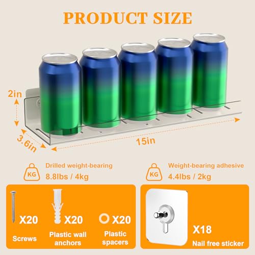 LAZYROSY 6 Pack Floating Shelves - Clear Acrylic/PET Wall Mounted Non-Drilling Storage Rack with Adhesive, Invisible Bathroom and Bedroom Shelves for Kitchen, Living Room, Clear Decoration - size: 6-Piece Set