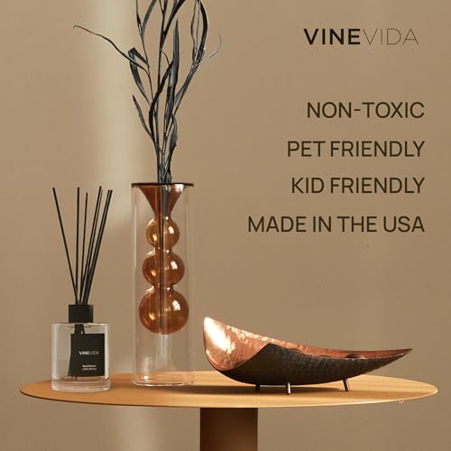 VINEVIDA Prime Reed Diffuser for Home & Bathroom | Long-Lasting Scent Sticks Set | Oil Stick Diffuser | Bathroom Scent - Room Fragrance No. 1007 - Inspired by: Dream On & Westin Hotels