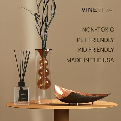 VINEVIDA Prime Reed Diffuser for Home & Bathroom | Long-Lasting Scent Sticks Set | Oil Stick Diffuser | Bathroom Scent - Room Fragrance No. 1007 - Inspired by: Dream On & Westin Hotels