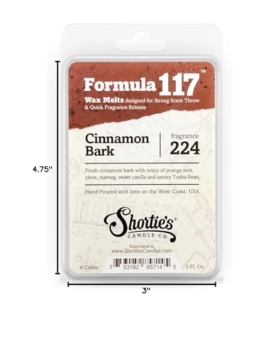 Shortie's Candle Company Bakery Premium Wax Melts Variety 3 Pack - 9 Oz., Strong & Long Lasting, Non-Toxic - Made with Essential & Natural Oils - Formula 117