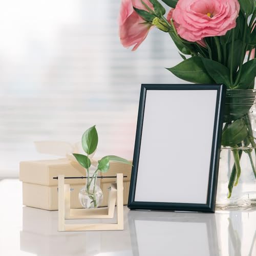 10pcs Plant Propagation Stations Rack - Tabletop Plant Terrarium Hanger Rod - Replacement Hydroponic Water Vase Stand for Home Office 10cm - size: 10.00X0.50X0.50CM