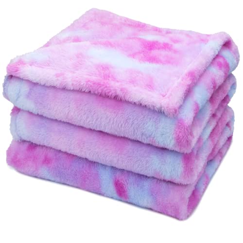 MUGD Soft Blankets Fleece Soft Fuzzy Throw Blanket Kids Warm Throw Blanket for Bed - color: Multi Pink Color, size: Baby(40"x50"/ 100x130cm)