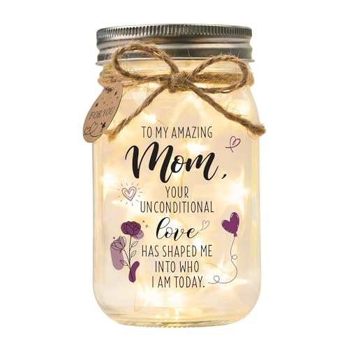 Solmay Mom Gifts from Daughter or Son, To My Mom Keepsake | Meaningful birthday or just-because appreciation present for mothers, as a sentimental gift for women to treasure - color: Love Mom