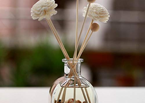 50ml/1.69 Fl Oz Square Glass Diffuser Bottles, DIY Replacement Reed Diffuser Jars, Fragrance Accessories for Diffuser Sets - size: 1.7 Ounces