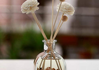 50ml/1.69 Fl Oz Square Glass Diffuser Bottles, DIY Replacement Reed Diffuser Jars, Fragrance Accessories for Diffuser Sets - size: 1.7 Ounces