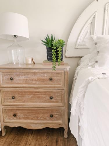 Fake Succulents in Ceramic Pots Dual Use Artificial Succulents Arrangement in Black Vase Hanging Succulents Plants Artificial Small Fake Plants for Desk Office Decor Faux Succulents Desk Plant-2
