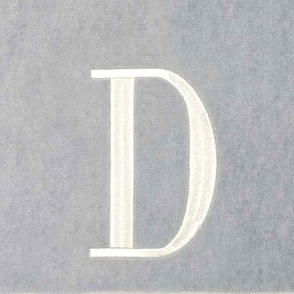 Avanti Linens - Towel Set, Soft & Absorbent Cotton, Embroidered Bathroom Decor, Set of 5 (Monogram Collection, Initial D) - style: D