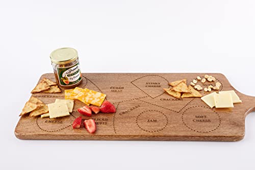 CHARCUTERIE SERVING BOARD 10" x 28" - color: Brown, size: 29.3"L x 10.3"W
