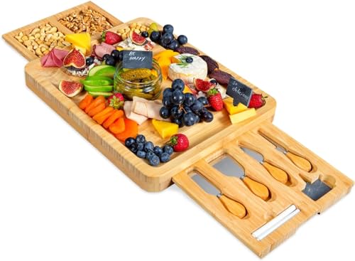 Personalized Charcuterie Board, Custom Bamboo Engraved Cheese Board, Customized Gifts, Bridal Shower Gifts, Perfect for Personalized Wedding - style: Personalized Large Charcuterie Board