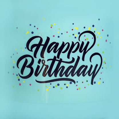 Colonial Candle Happy Birthday Candle, 14.5 oz Vanilla Sugar & Buttercream Sweet Scented, Birthday Gifts for Women, Men, Mom, Dad, Sister, Teacher, Friends, Made in The USA - color: Happy Birthday