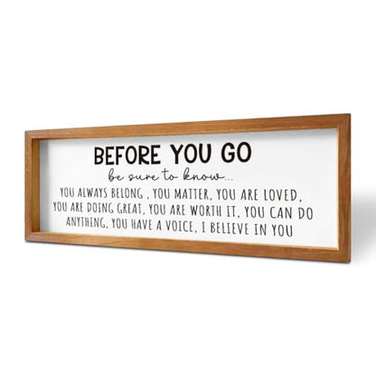 ENGVZ You Matter, You are Loved Wooden Picture Frame - color: Family 8
