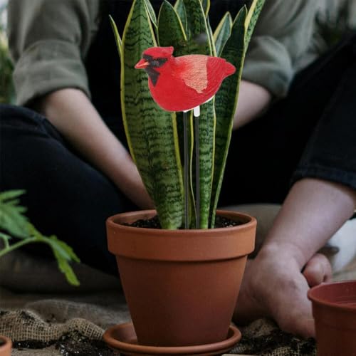 Soil Moisture Sensor, Simulated Bird Shape Intelligent Soil Meter with Automatic Alarm, Portable Bird Plant Water Tester Gardening Tool Kit for Indoor Plants Outdoor Plants Garden Decorations