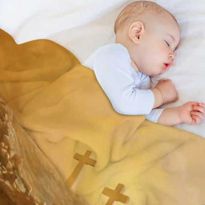 Jesus Leaving The Tomb 01 Flannel Blankets Fleece Soft Throw Lightweight Plush Gifts for Couch, Bed, Cozy Sofa Plush, Chair, Lovers 40x50in(100x125cm) - color: Style-10, size: 40x50in(100x125cm)