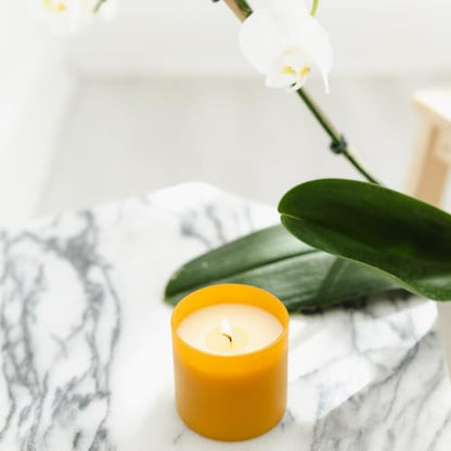Dignity Series Vetiver & Tonka Scented Candle - 35 Hour Burn | Made in the USA Luxury Clean Soy Wax Candles - Long Lasting Matte Gold Glass Jar Candle for Home - 1 Wick - 5.3oz - color: Vetiver + Tonka