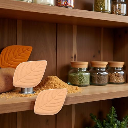 2Pcs Brown Sugar Keeper Saver for Keeping Moist Fresh Reusable Leaf Clay Keep Conditioning Humidity Kitchen Gadgets Storage Containers Sets Food Containers（52 * 35mm）