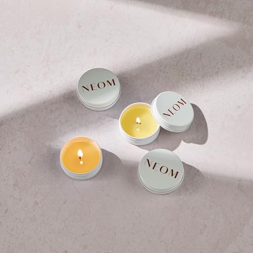 NEOM- Mini Candle Scent Discovery Set | x4 20g Mini Candles | 100% Natural Fragrance