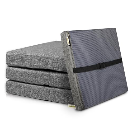 4PCS Linen Soft Foam Seat Cushion | 16x16x2 Inches Bar Stool Cushions Square | Thickened Recliner Cushion | Chair Cushion with Removable Cover (Dark Grey) - color: Dark Grey, size: 16x16x2IN