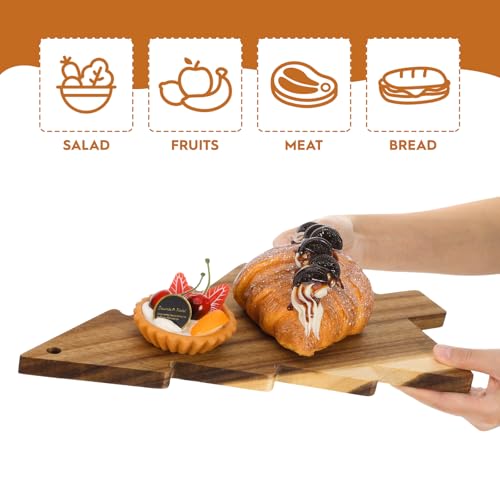 Ciieeo Christmas Tree Charcuterie Board Christmas Tree Board Christmas Tree Cheese Board Xmas Cutting Board for Christmas Home Kitchen