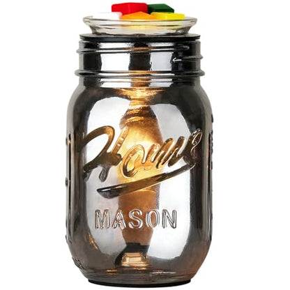 Pluggable Fragrance Warmer- Decorative Plug-in for Warming Scented Candle Wax Melts and Tarts or Essential Oils (Black)