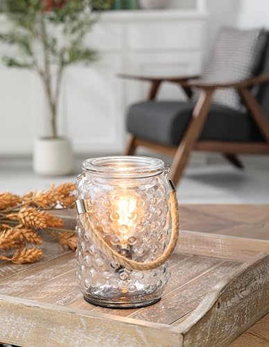 Candle Warmers ETC Hobnail & Rope Vintage Bulb Illumination Fragrance Warmer - size: Hobnail & Rope