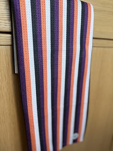 Kitchen Towels, Dish Towels for Kitchen, 3 Pc Kitchen Towel Set | Microfiber Waffle Towels, 16 x 26 inches, with Hanging Loops, Reusable Tea Towels, Cute Kitchen Towels - 3 Pack - color: Halloween Multi