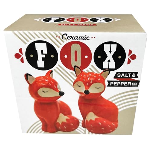 Streamline Imagined Fox Salt & Pepper Set - style: Fox