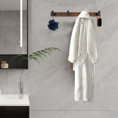 Coat Rack Wall Mount,Wooden Wall Hooks,Wall Hooks for Coats,Modern Towel Hooks,Entryway Bathroom Clothes Hooks for Hanging Heavy Duty Decorative