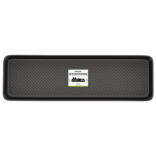 1 Pack Rubber Extra Large Shoe Tray for Entryway,Long Boot Tray,Slim Boot Mat for Indoor and Outdoor Use,16x55 in, Rectangular (Pack of 1) - size: 55" x 16" x 1.2"