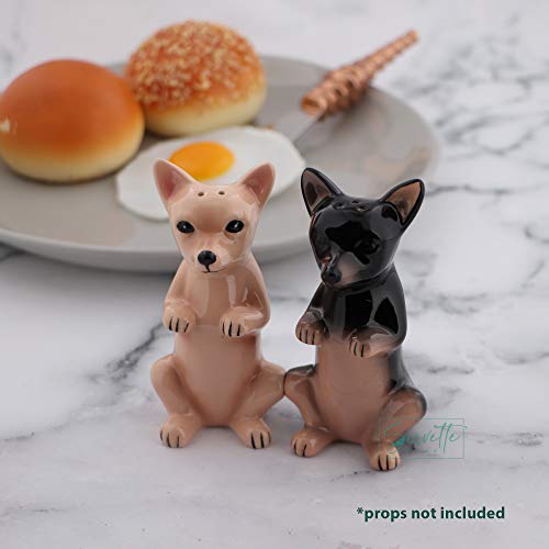 Salt Pepper Shakers Animals - Chihuahuas - color: Chihuahua