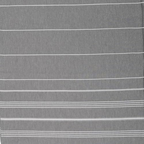 Bersuse Towels Anatolia XL Beach Blanket Throw Blanket Turkish Towel 100% Cotton Extra-Large Quick-Dry Lightweight Premium Peshtemal Towel - 61x82 Inches, Anthracite - color: Anthracite