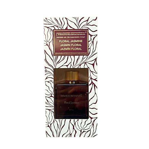 Scented Diffuser, 6 fl oz Aromatherapy Diffuser Oil Set, Home Fragrance, Natural Essential Oil, Home & Bathroom Decorǀ Scent: Floral Jasmine - size: 6 Fl Oz (Pack of 1)