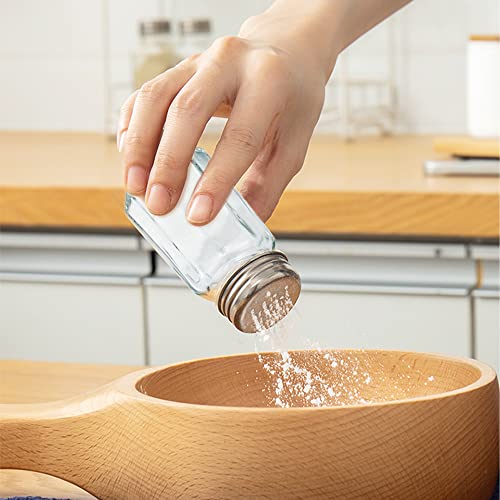 1st Choice Salt and Pepper Shakers with Stainless Tops Set of 2 (Paneled Shakers) - style: Paneled Shakers