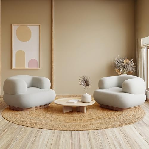 Hausattire Jute Braided Round Rug, Natural, 6 ft | 100% natural jute, hand woven, reversible, boho farmhouse style, entryway/kitchen/living room use - color: Natural, size: 6' Round