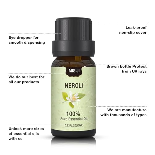Essential Oils Set-Essential Oils for Diffuser for Home,Diffuser Oils Scents for Aromatherapy,Laundry,Candle&Soap Making,Humidifiers 6 X 10ML - color: Pitch Black
