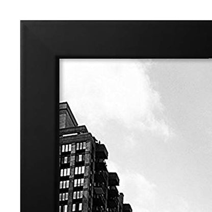 Americanflat 11x17 Picture Frame with Shatter-Resistant Glass - Set of 2 - Signature Collection - Gallery-Style Frames Made of Engineered Wood - Picture Frames for Wall Display - Black | Shatter-resistant glass, hangs vertical or horizontal, sawtooth hang