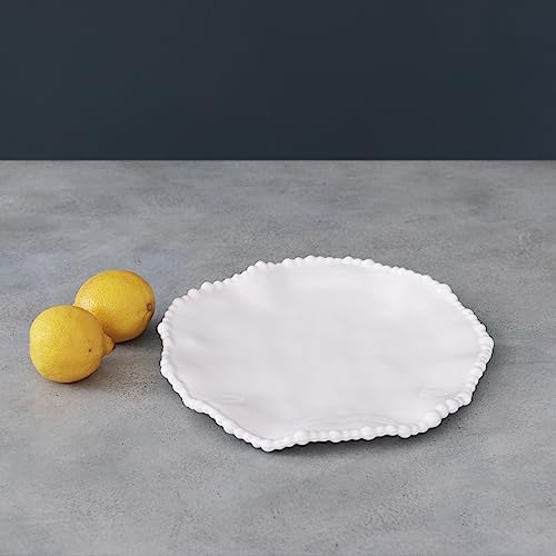VIDA Alegria 9 Salad Plate (White) - style: Modern