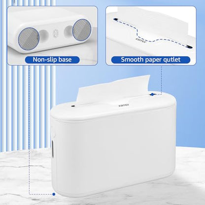 Countertop Paper Towel Holder Dispenser,White-M | Commercial Paper Towel Dispenser,Multifold Trifold Z-Fold Paper Towel Holder,Napkin Holder Dispenser - color: White-m